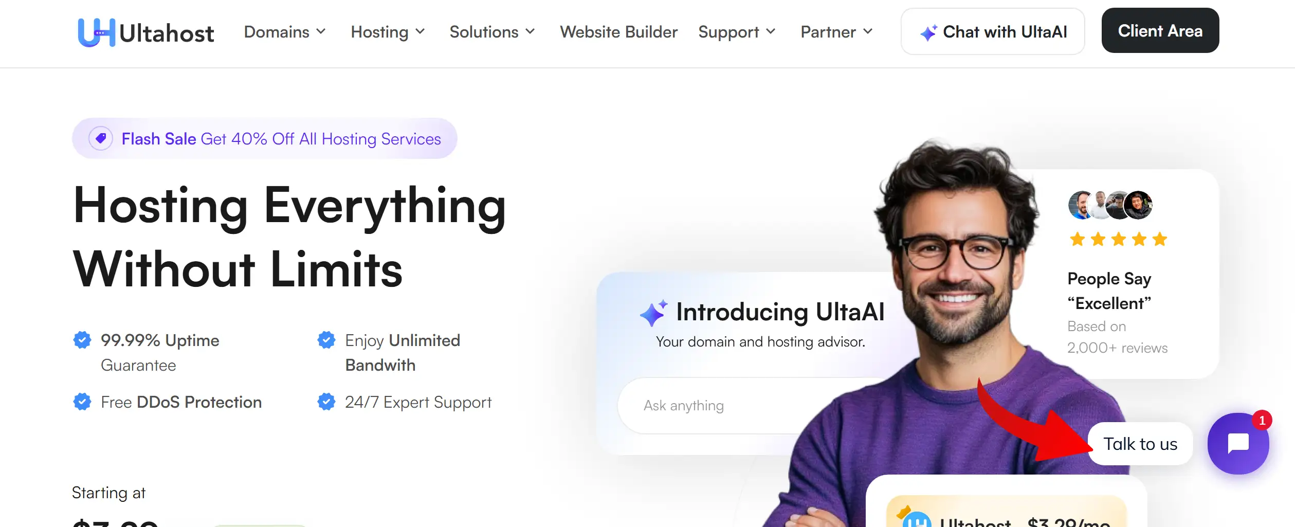 ultahost Support