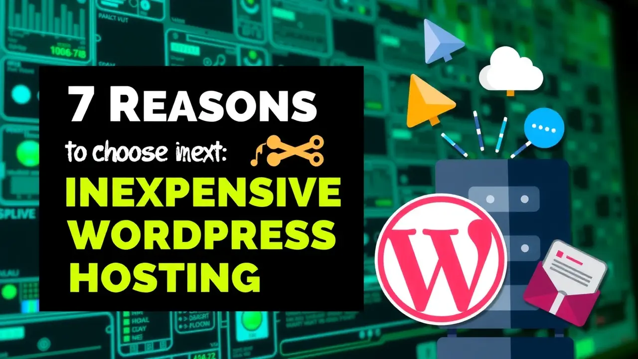 7 Reasons to Choose Inexpensive WordPress Hosting