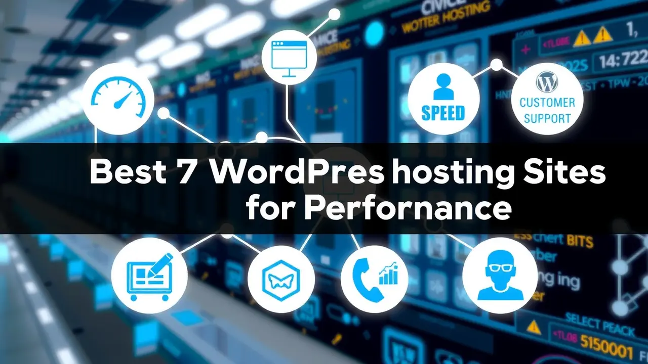 Best 7 WordPress Hosting Sites for Performance