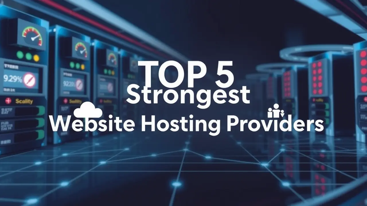 Top 5 Strongest Website Hosting Providers