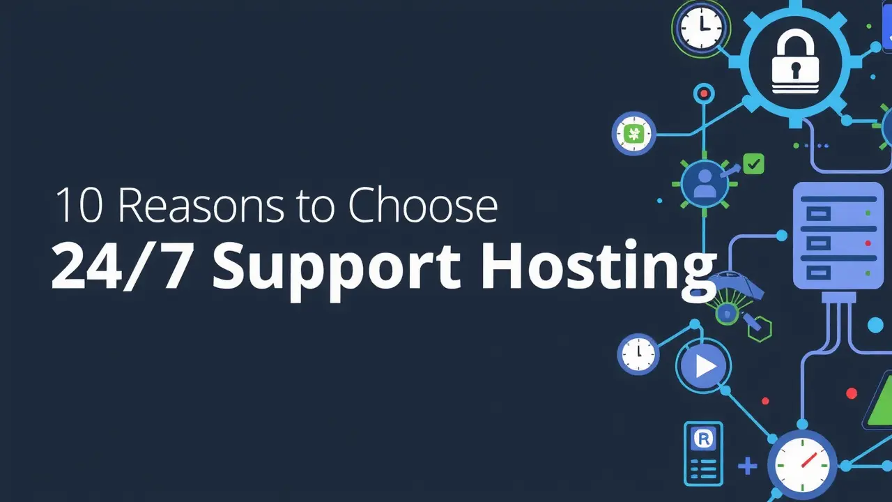 10 Reasons to Choose 24-7 Support Hosting