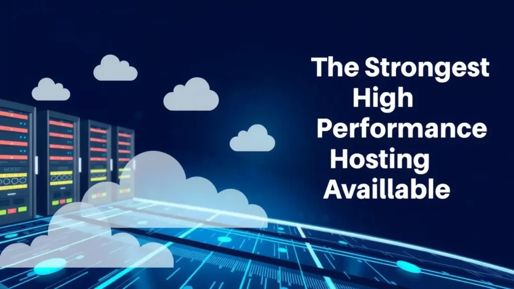 The Strongest High Performance Hosting Solutions Available