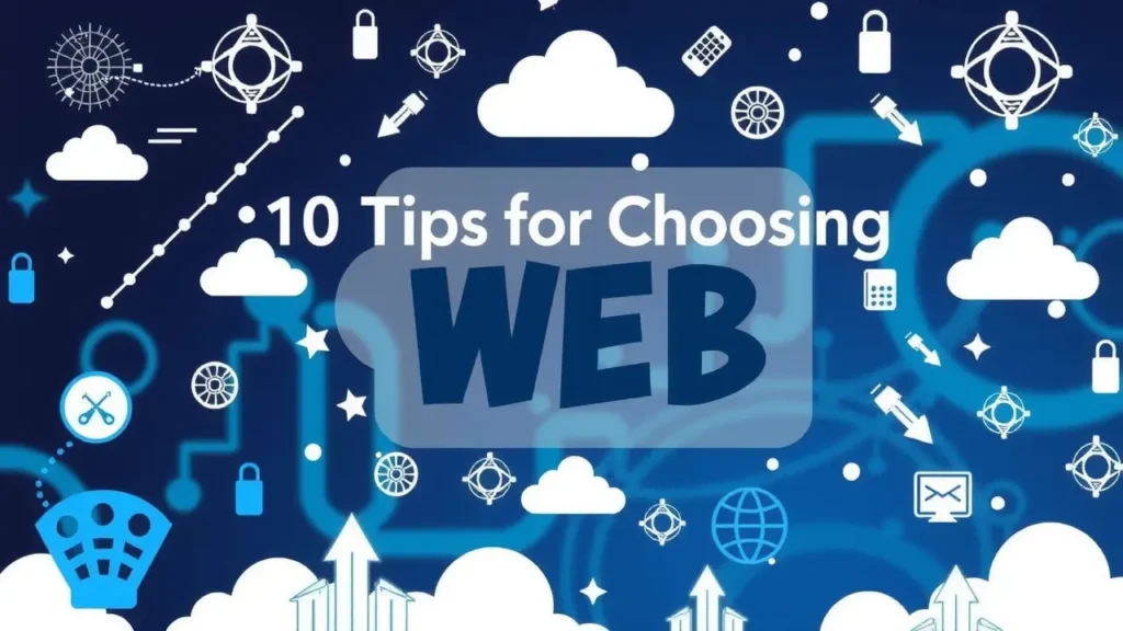 10 Tips for Choosing the Right Web Hosting Service