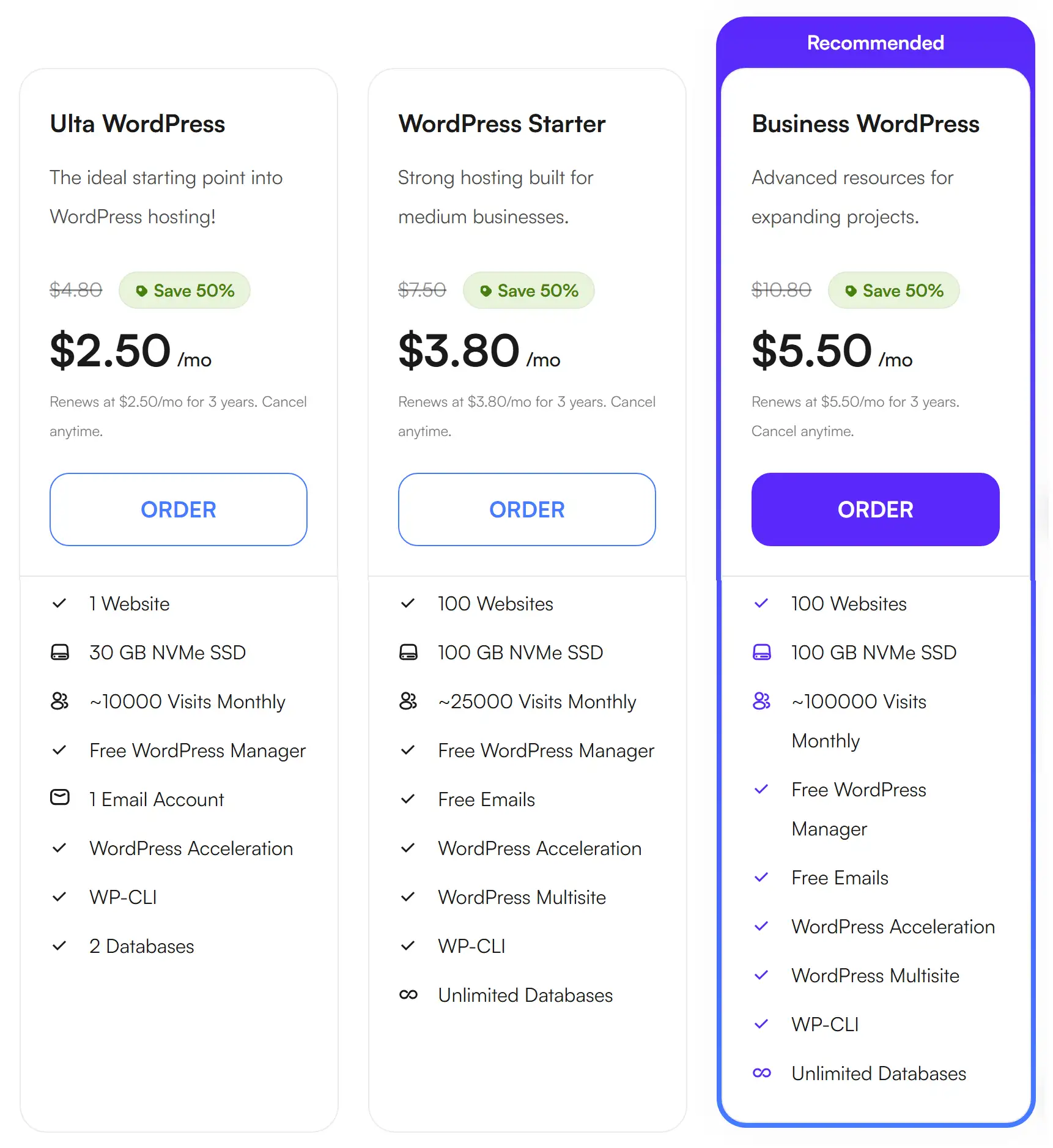 ultahost WordPress Hosting