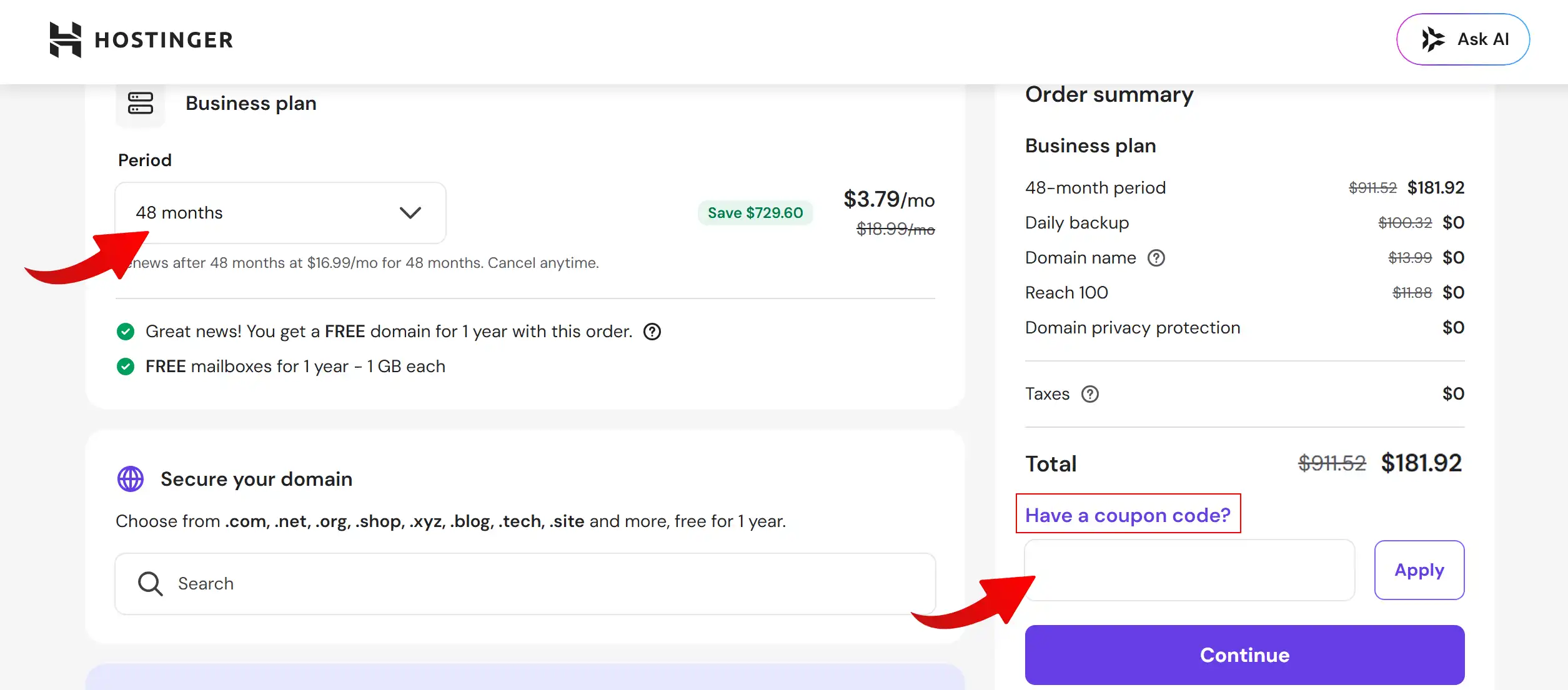 Hostinger Coupon Code - Hostinger Coupon Code